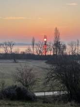Sonnenaufgang am Haus Sonnenaufgang am Haus