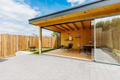 Modernes Tiny House Vita am Weingut