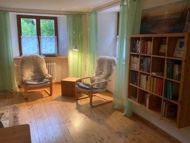 Ferienwohnung Dachsmühle - Natur und Tiere - Toll für Kinder und Wanderer. Hunde erlaubt