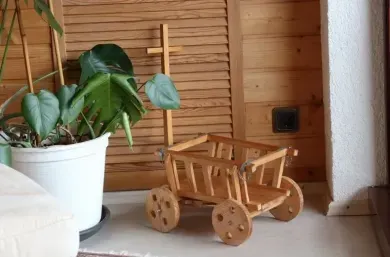 Ferienwohnung am Kirchberg - Dachgeschoßwohnung mit Loggia