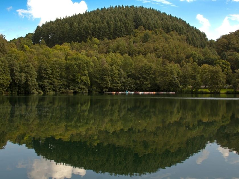 Blick auf ein Maar