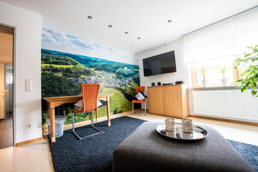 Ländliche 2-Zimmer-Ferienwohnung