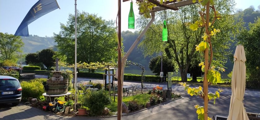 Blick von der Terrasse Blick von der Terrasse