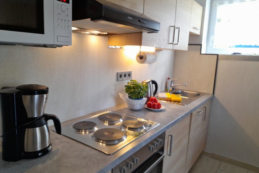 Ferienwohnung Sonnenblume mit Sauna, Garten, Liegewiese