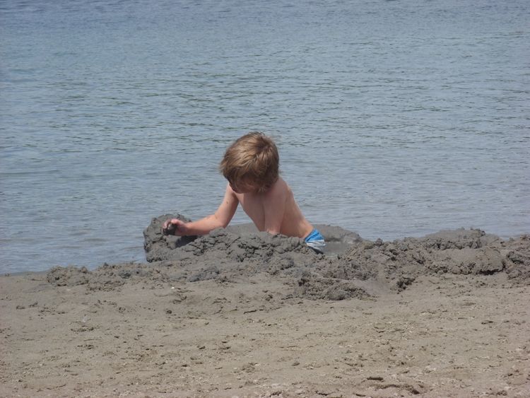 Baggersee Jockgrim im Naherholungsgebiet Johanneswiesen