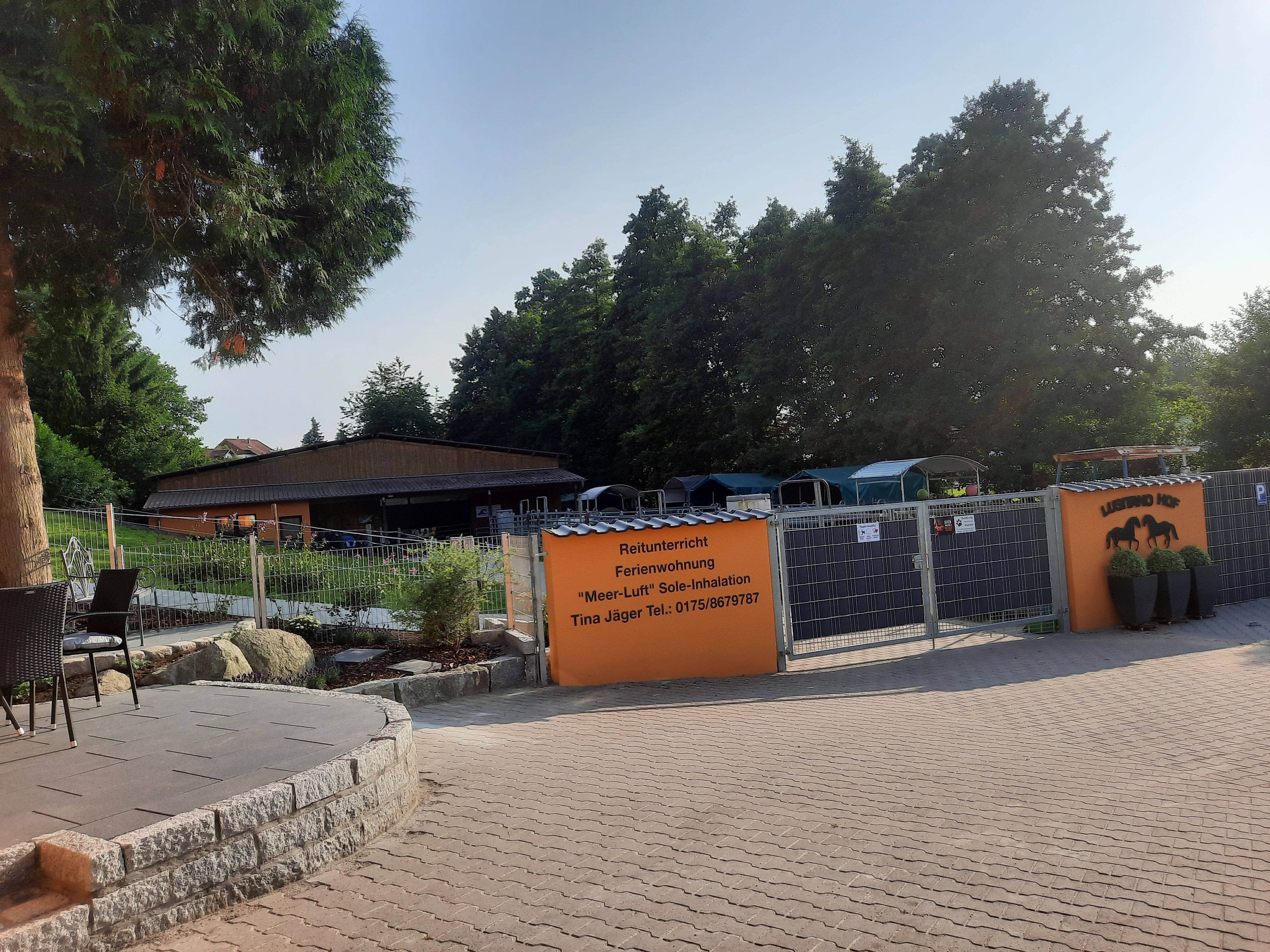 Neue Ferienwohnung auf dem Lusitanohof