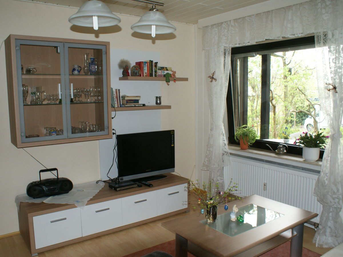 Parterre-Wohnung der Ferienwohnungen Schabbach