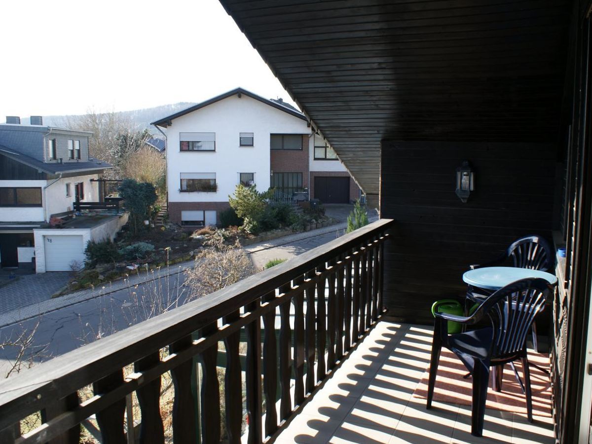 Parterre-Wohnung der Ferienwohnungen Schabbach