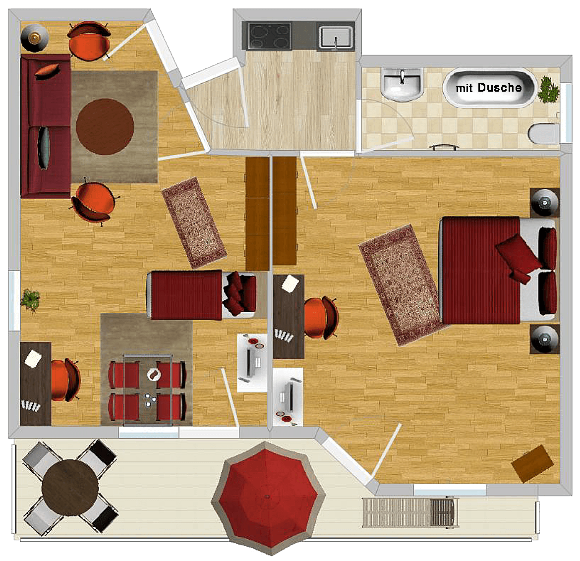 Plan Ferienwohnung 5