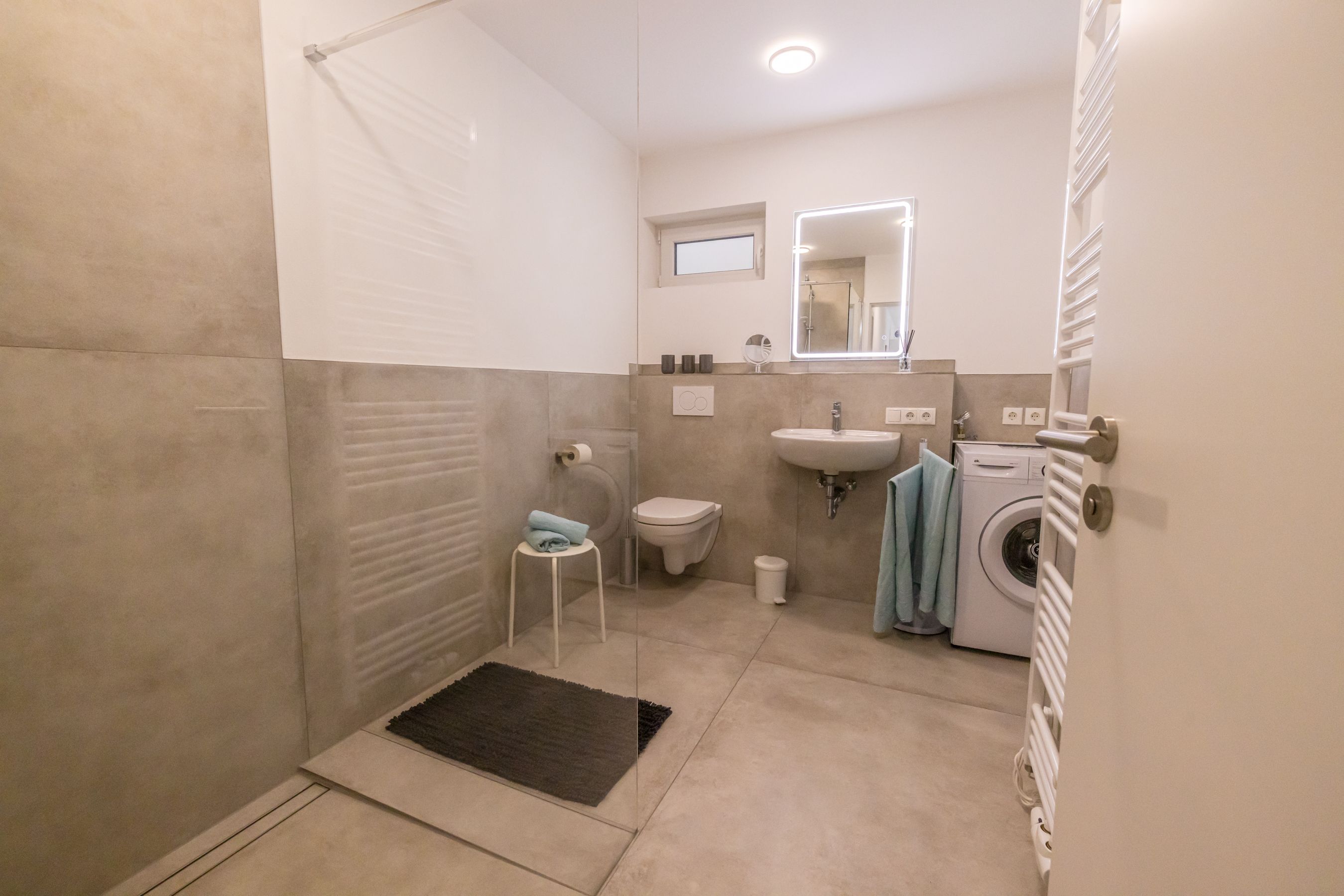 Badezimmer Terrassenlage