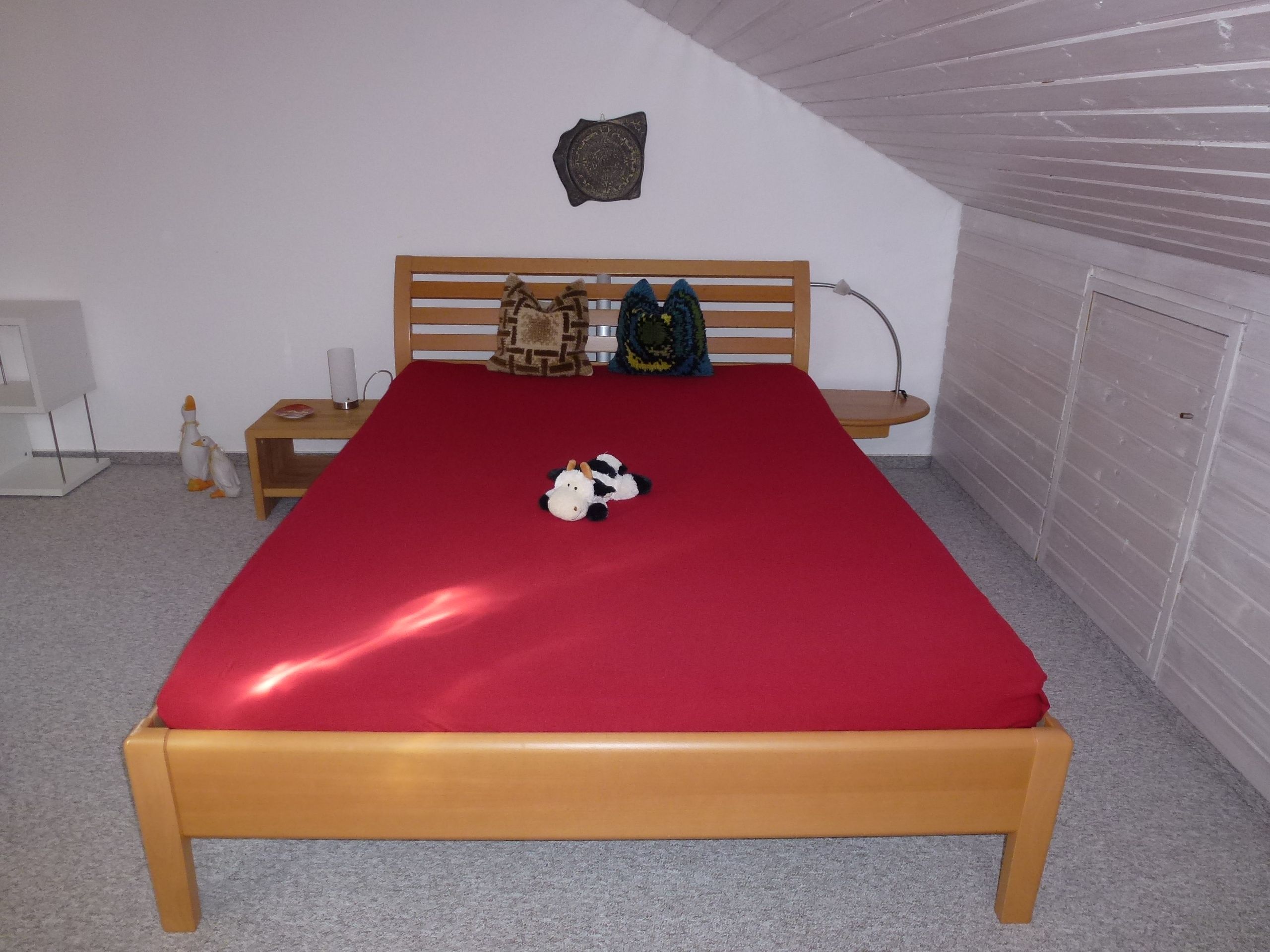 Kuschelecke im Wohnzimmer bei zwei Personen